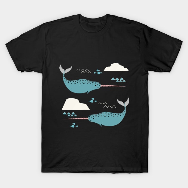 Narwhal T-Shirt by bruxamagica